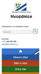 Mobile Screenshot of hvozdnice.cz